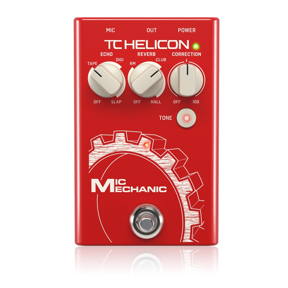 TC HELICON Mic Mechanic 2 - PEDALE MULTIEFFETTO CON AUTOTUNE PER VOCE