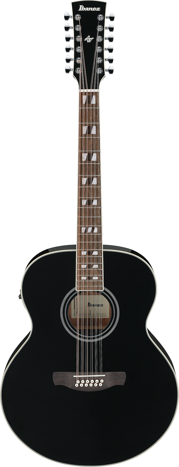 Ibanez AJ7012M1EBK IBA EL AC GTR 12ST
