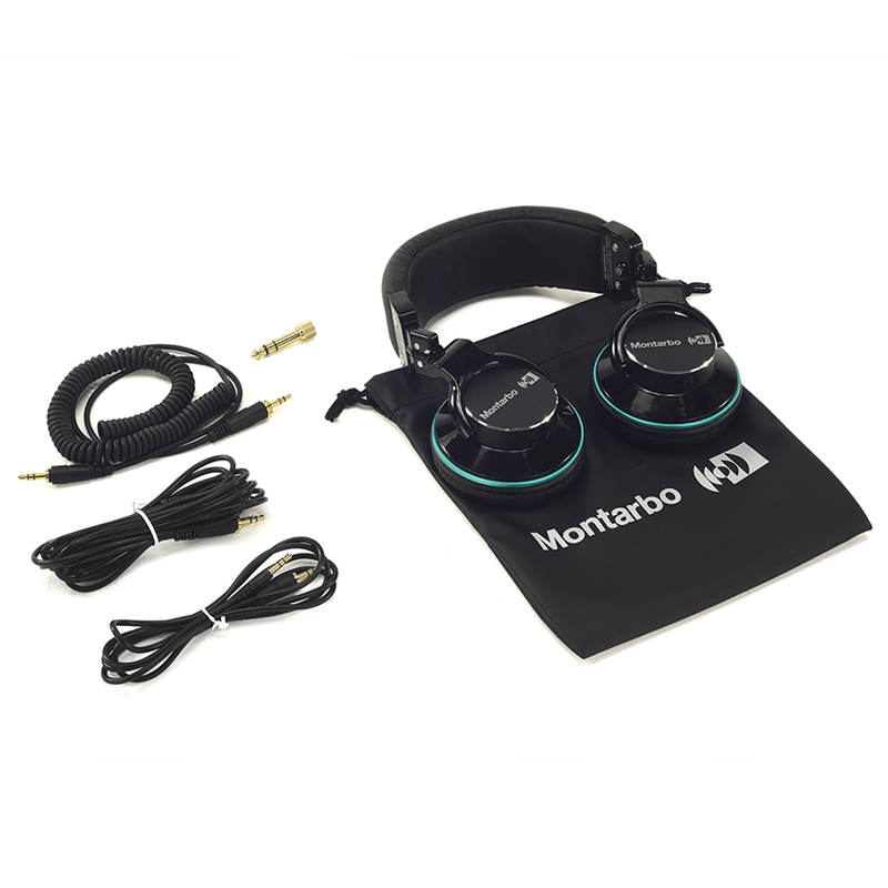 Montarbo MDH-40 - Cuffie Monitor Professionali Chiuse con Driver da 40mm