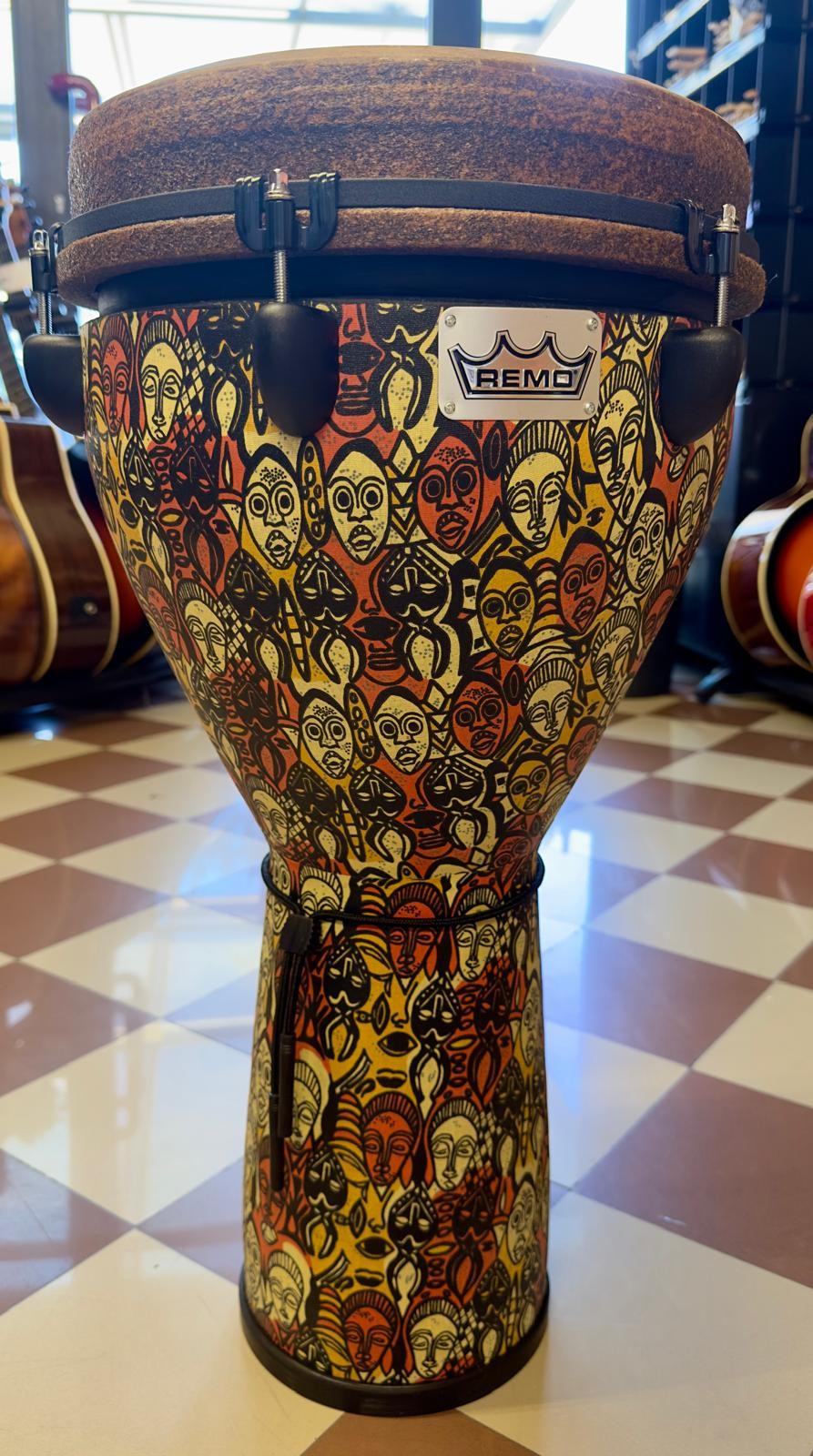 Remo DJ-0012-LM Multi Mask 12" Djembe - djembe 12"