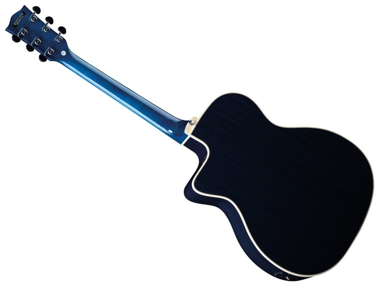 Eko NXT A100ce See Through Black - Chitarra Acustica Elettrificata
