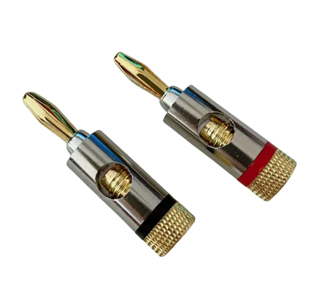 RIDEM Coppia di connettori a banana RDM CN10