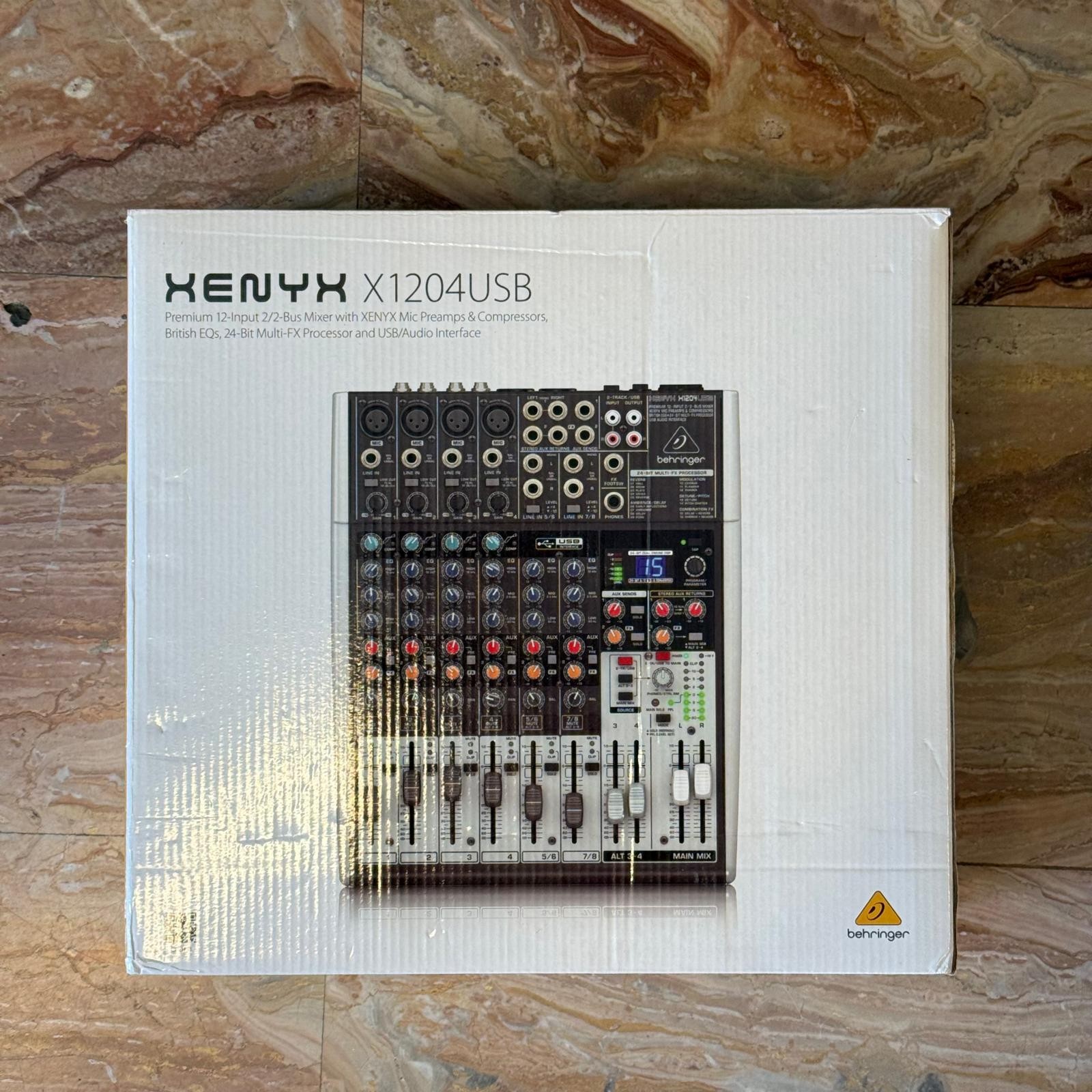 BEHRINGER XENYX 1204USB - Mixer Analogico con Interfaccia USB (USATO)