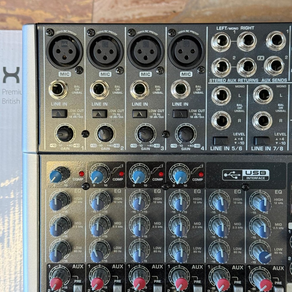 Behringer Xenyx 1204USB Usato - Mixer 12 Canali USB