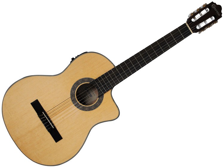 CRAFTER HC-100 CE OP Natural - Chitarra Classica Elettrificata Cutaway