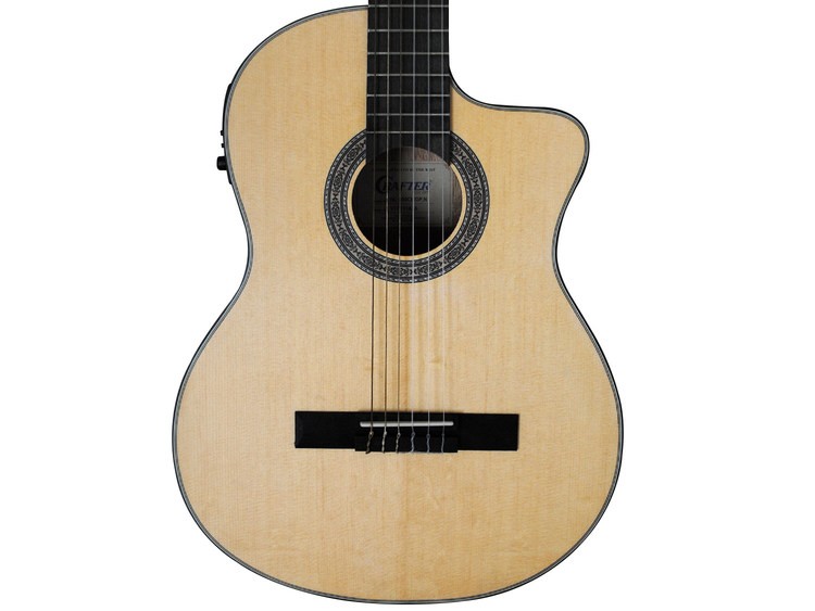 CRAFTER HC-100 CE OP Natural - Chitarra Classica Elettrificata Cutaway