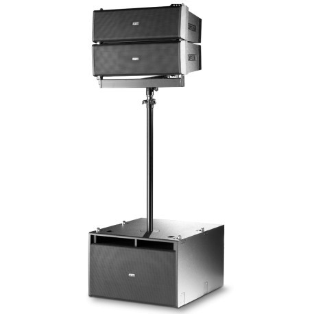 FBT MITUS 206LA - Modulo Line Array Attivo Biamplificato 2x6,5" (600W+300W)