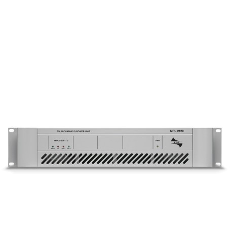 FBT MPU 2120 - Amplificatore di Potenza 2 Canali per Linee 70V/100V (2x120W / 1x240W).