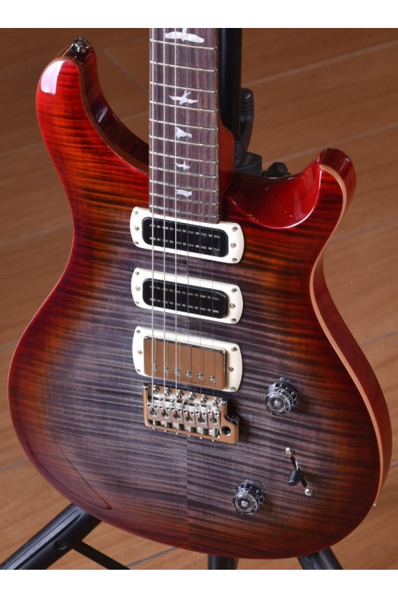 PRS SE Studio - Charcoal Cherry Burst - Elettronica HSS Narrowfield