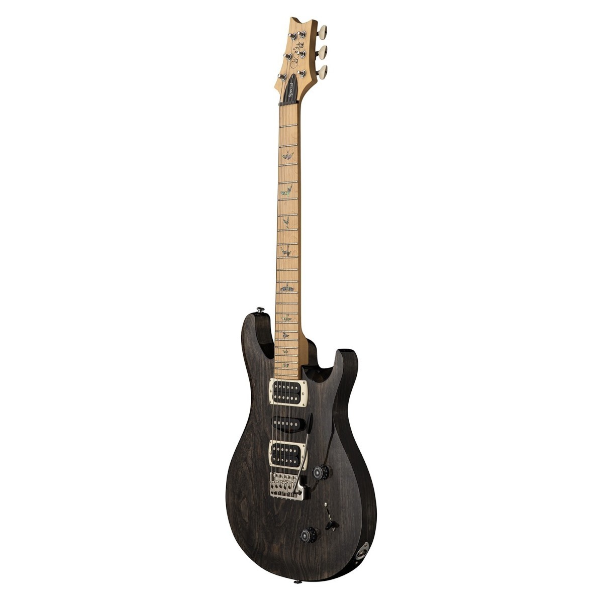 PRS SE Swamp Ash Special MN Charcoal - Chitarra Elettrica con Tastiera in Acero e Gig Bag