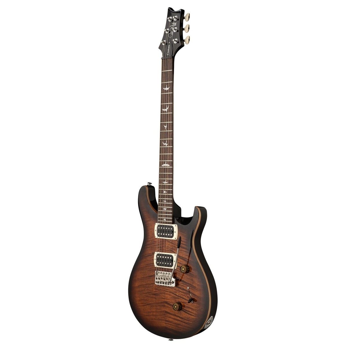 PRS SE Custom 24 Black Gold Sunburst (Modello 2026) - Chitarra Elettrica con Gig Bag