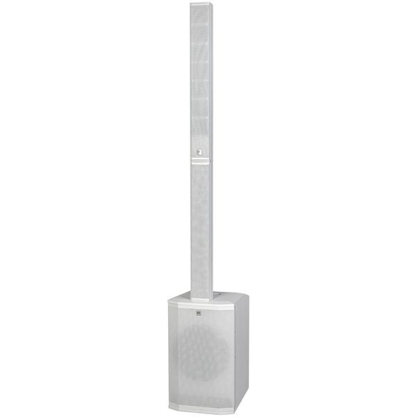 HK Audio Polar 12 MkII White (B-Stock) - Sistema Attivo a Colonna 2000W Bianco con Mixer e Bluetooth