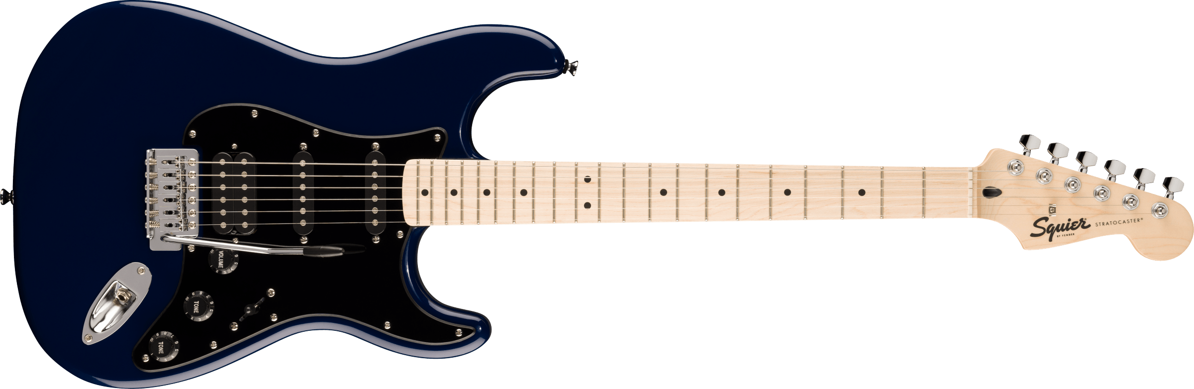 Fender Squier Sonic Stratocaster HSS Midnight Blue - Chitarra Elettrica con Tastiera in Acero