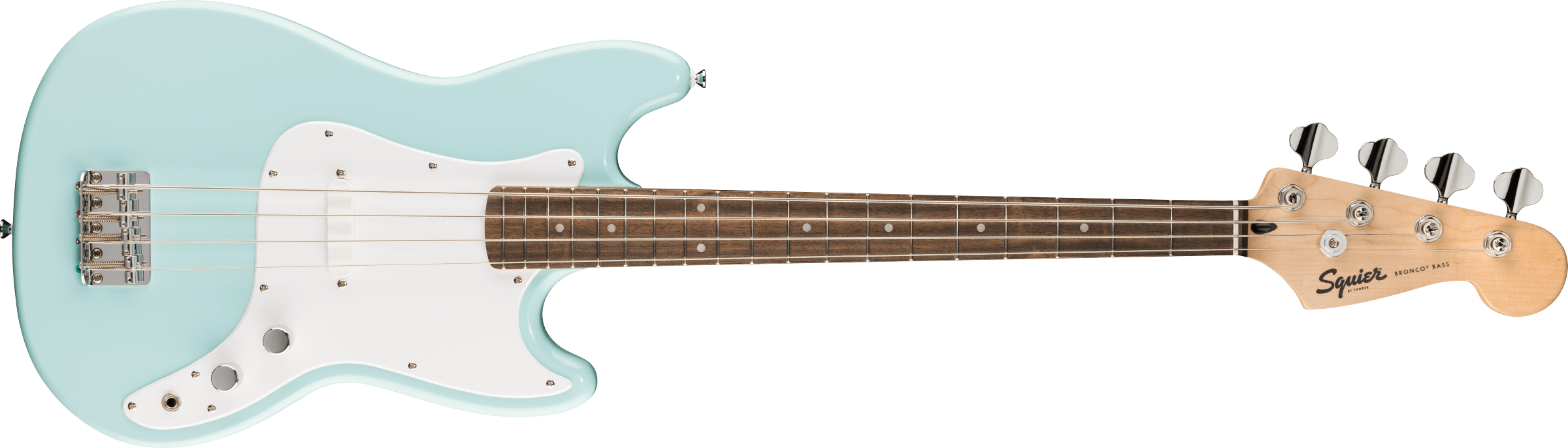 Fender Squier Sonic Bronco Bass LRL Daphne Blue - Basso Elettrico a Scala Corta (30")