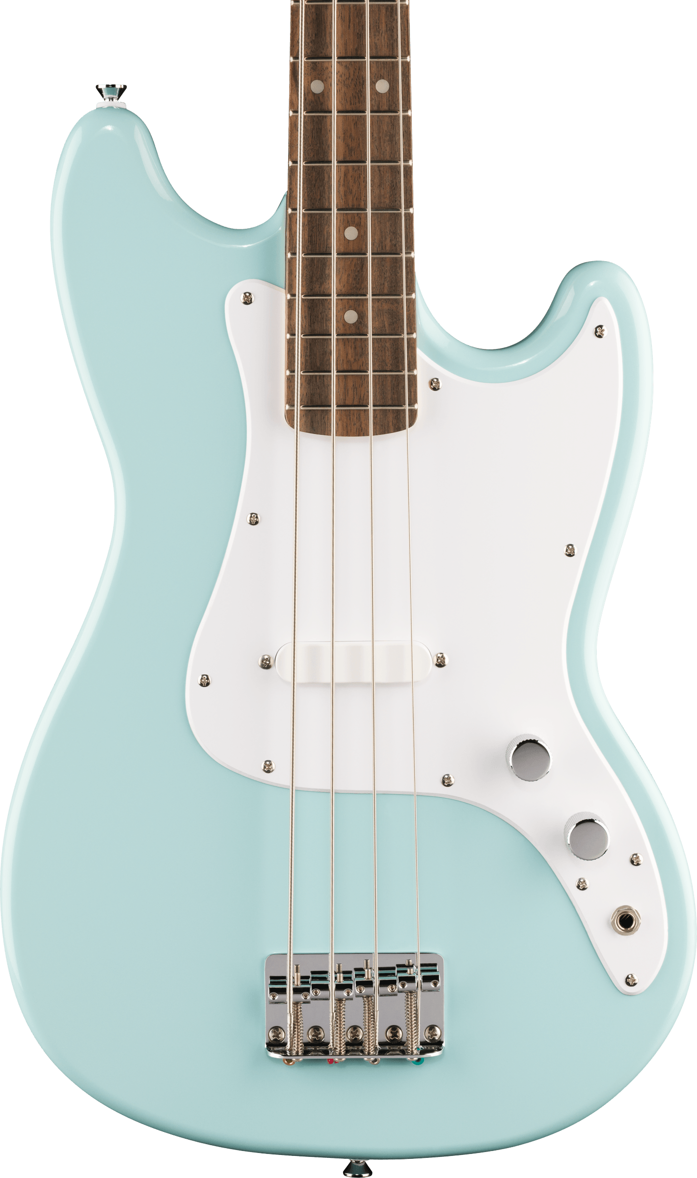 Fender Squier Sonic Bronco Bass LRL Daphne Blue - Basso Elettrico a Scala Corta (30")