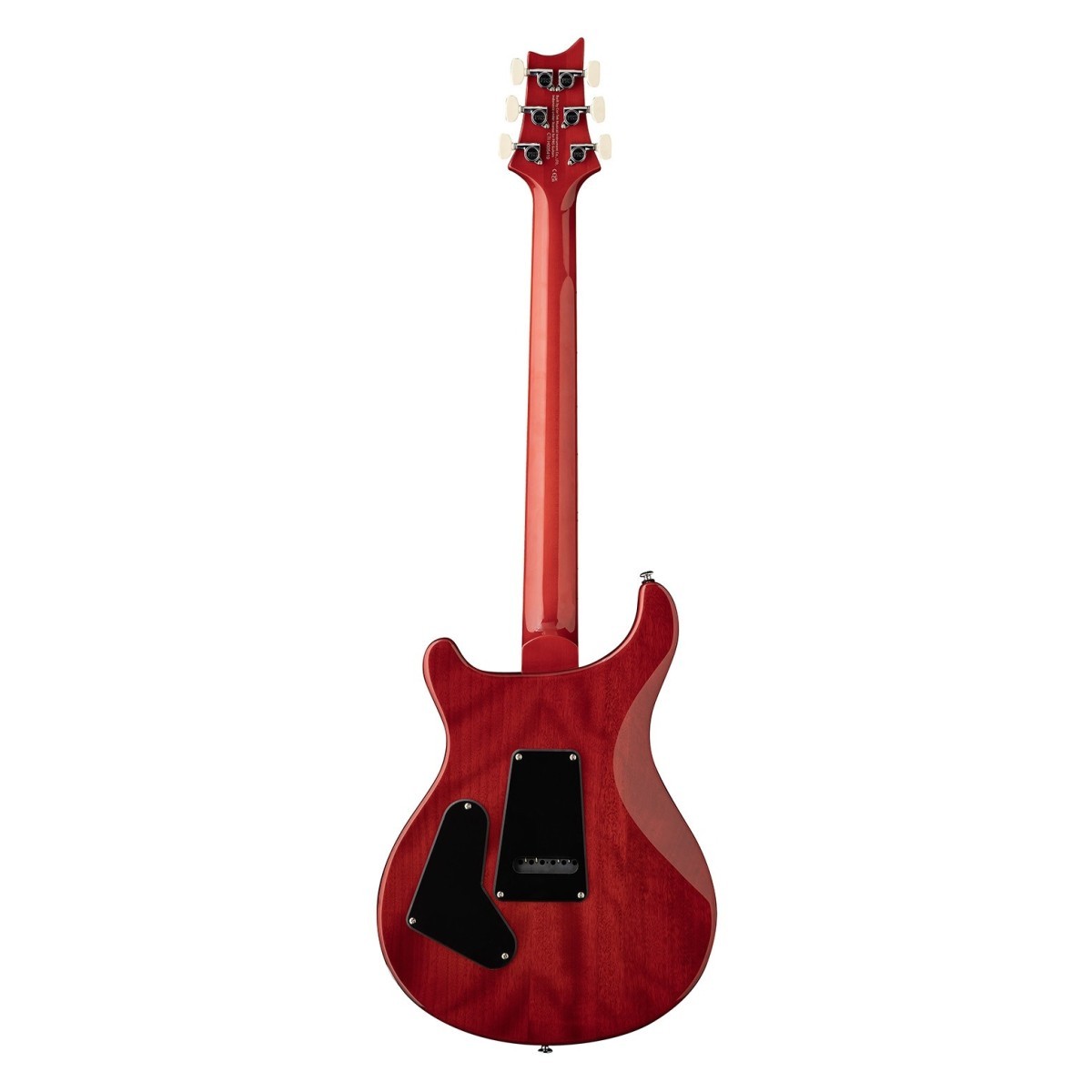 PRS SE Custom 24-08 Quilt Charcoal Cherry Burst - Chitarra Elettrica con Top in Acero Trapuntato e Tastiera in Ebano