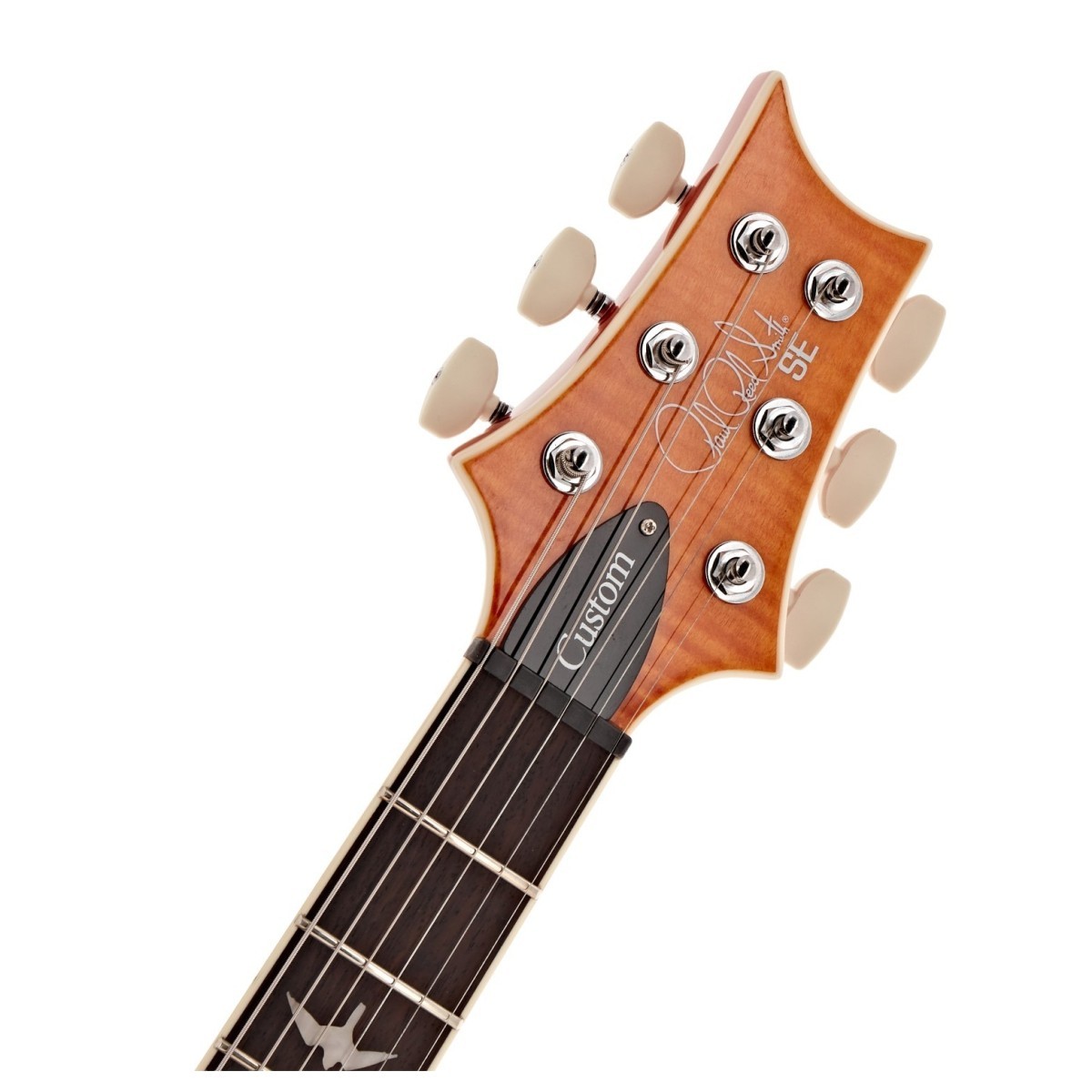 PRS SE Custom 24 Semi-Hollow Piezo Vintage Sunburst - Chitarra Elettrica Semiacustica con Sistema LR Baggs