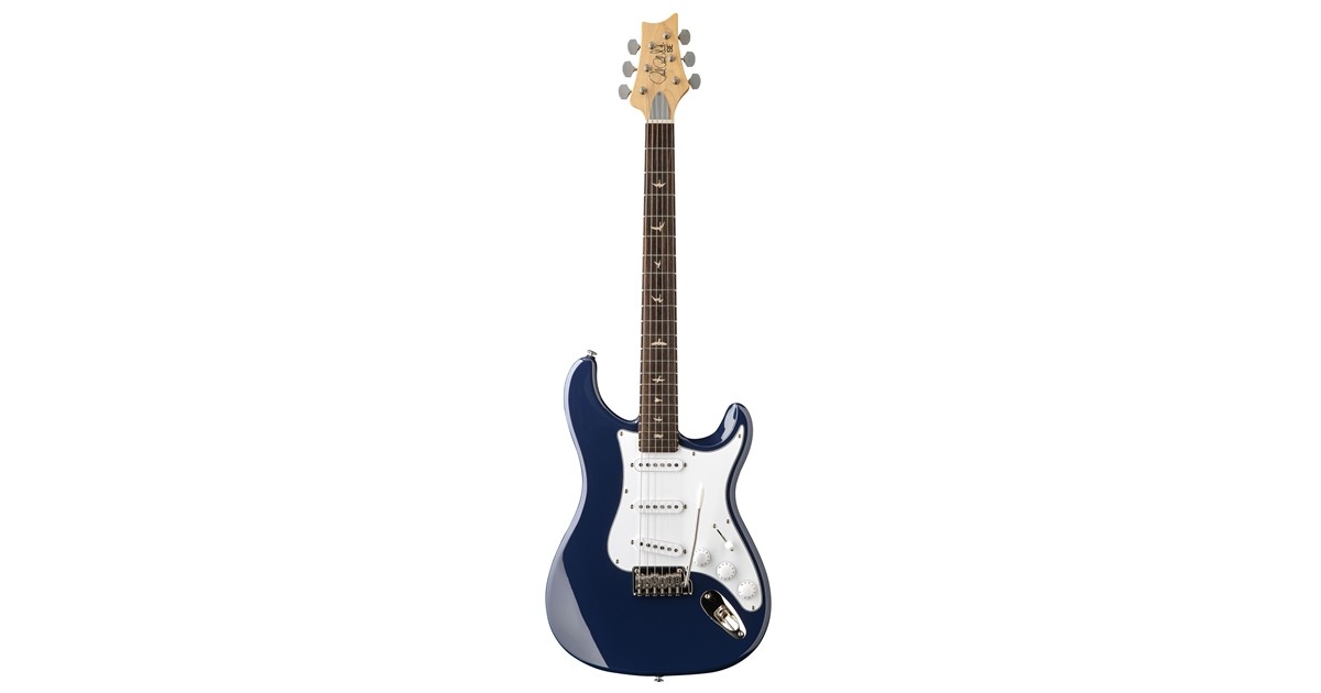 PRS SE Silver Sky RW Trad Blue - Chitarra Elettrica con Tastiera in Palissandro John Mayer Signature