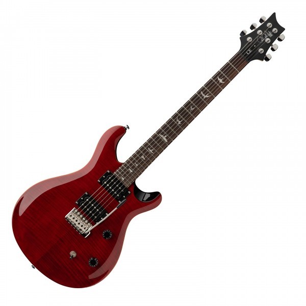 PRS SE CE24 Black Cherry - Chitarra Elettrica Bolt-On con Top in Acero Fiammato