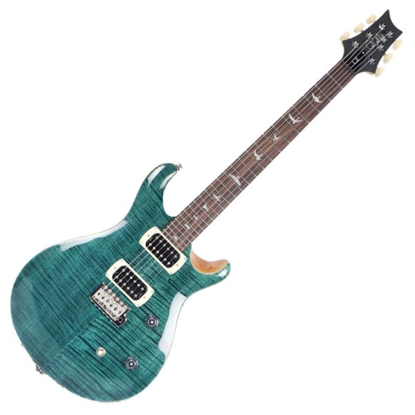 PRS SE CE24 Slate Blue - Chitarra Elettrica Bolt-On con Top in Acero Fiammato