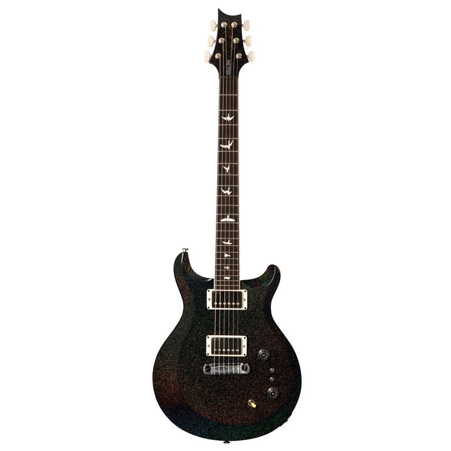 PRS S2 Mira 594 Black Rainbow Holoflake - Chitarra Elettrica USA con Finitura al Nitro e Mini-Toggle Coil Tap