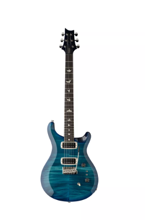 PRS S2 Custom 24-08 Lake Blue - Chitarra Elettrica USA con Finitura al Nitro, Pickup TCI e 2 Mini-Toggle Coil-Split