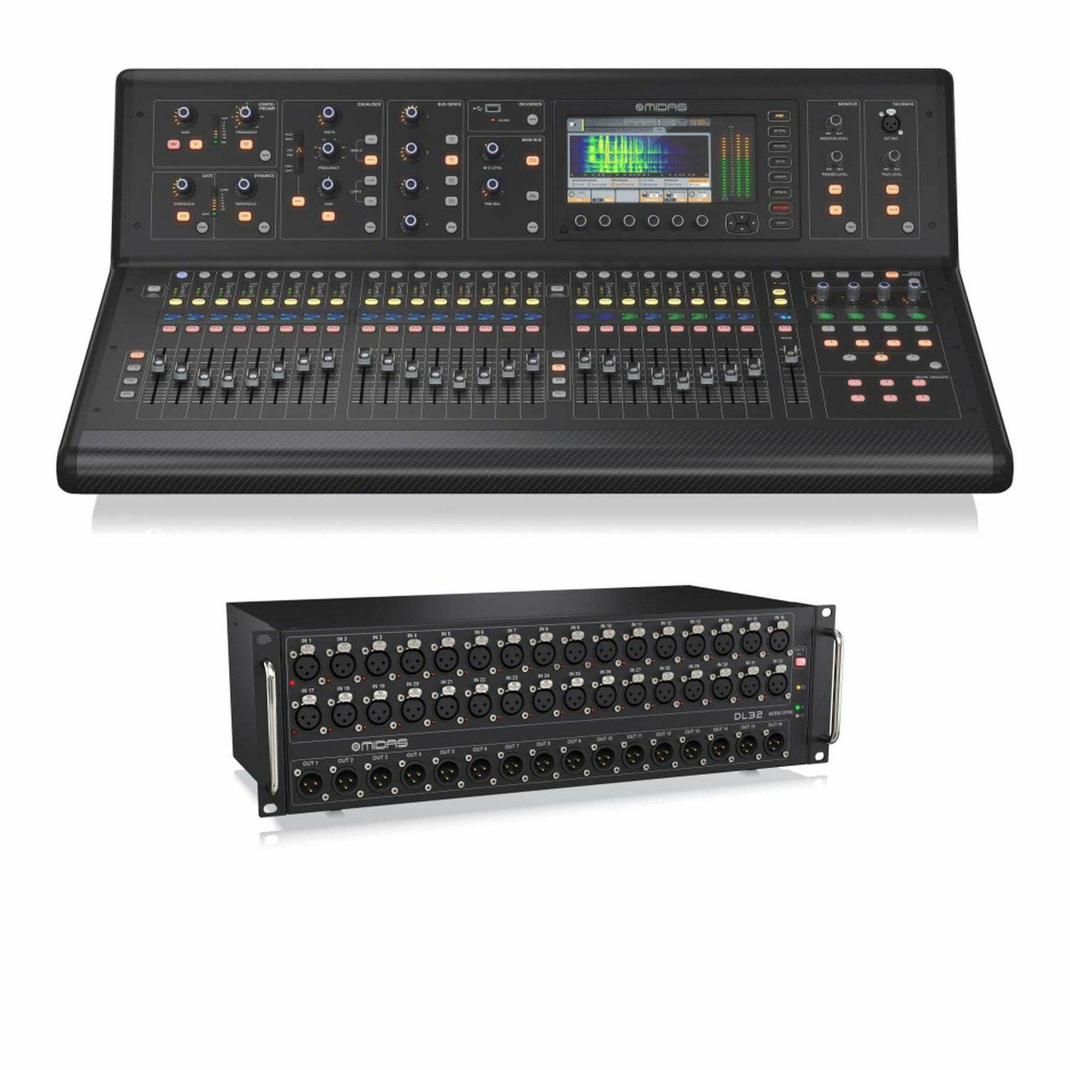 MIDAS M32 LIVE / DL32 BUNDLE - Sistema di missaggio digitale con Stage Box