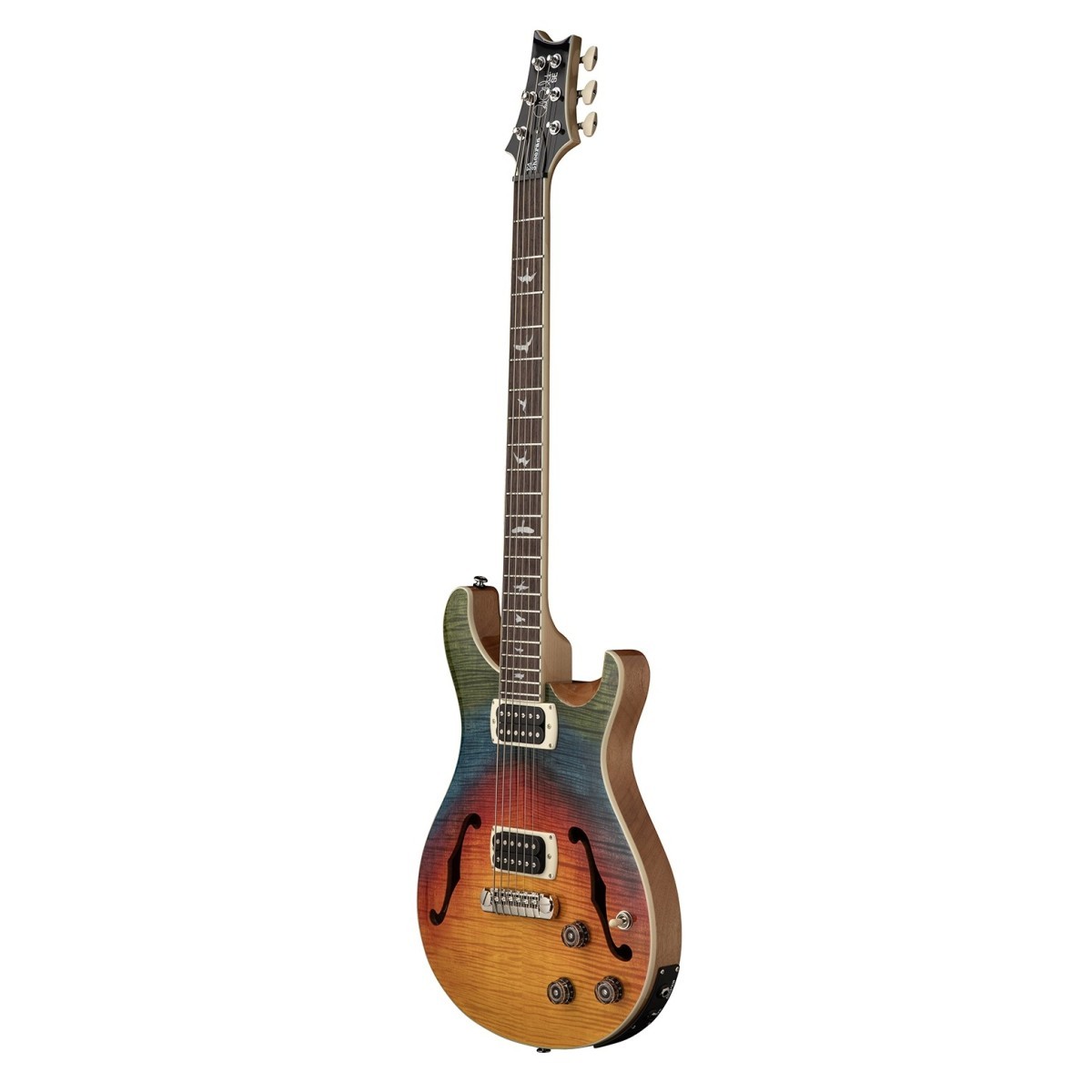 PRS SE Ed Sheeran Hollowbody Baritone - Kaleidoscope - Con Sistema Piezo LR Baggs