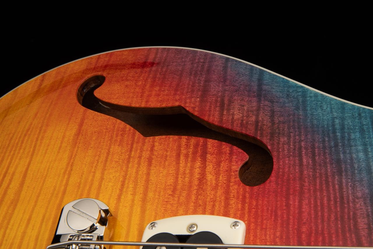 PRS SE Ed Sheeran Hollowbody Baritone - Kaleidoscope - Con Sistema Piezo LR Baggs