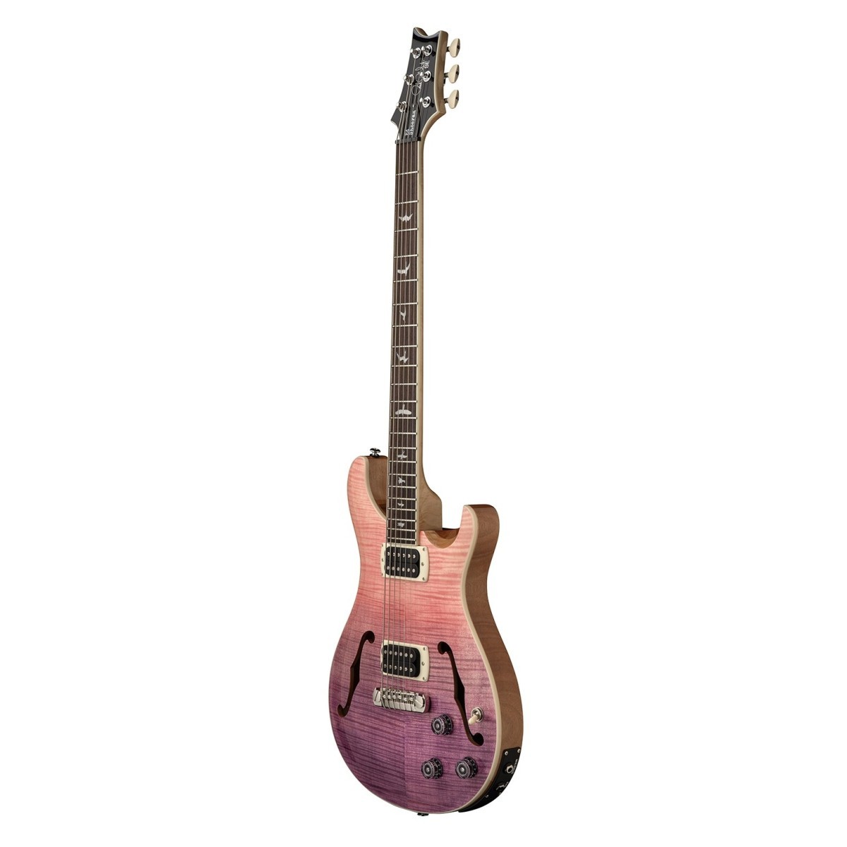 PRS SE Ed Sheeran Hollowbody Baritone Pink Ombre - Chitarra Elettrica