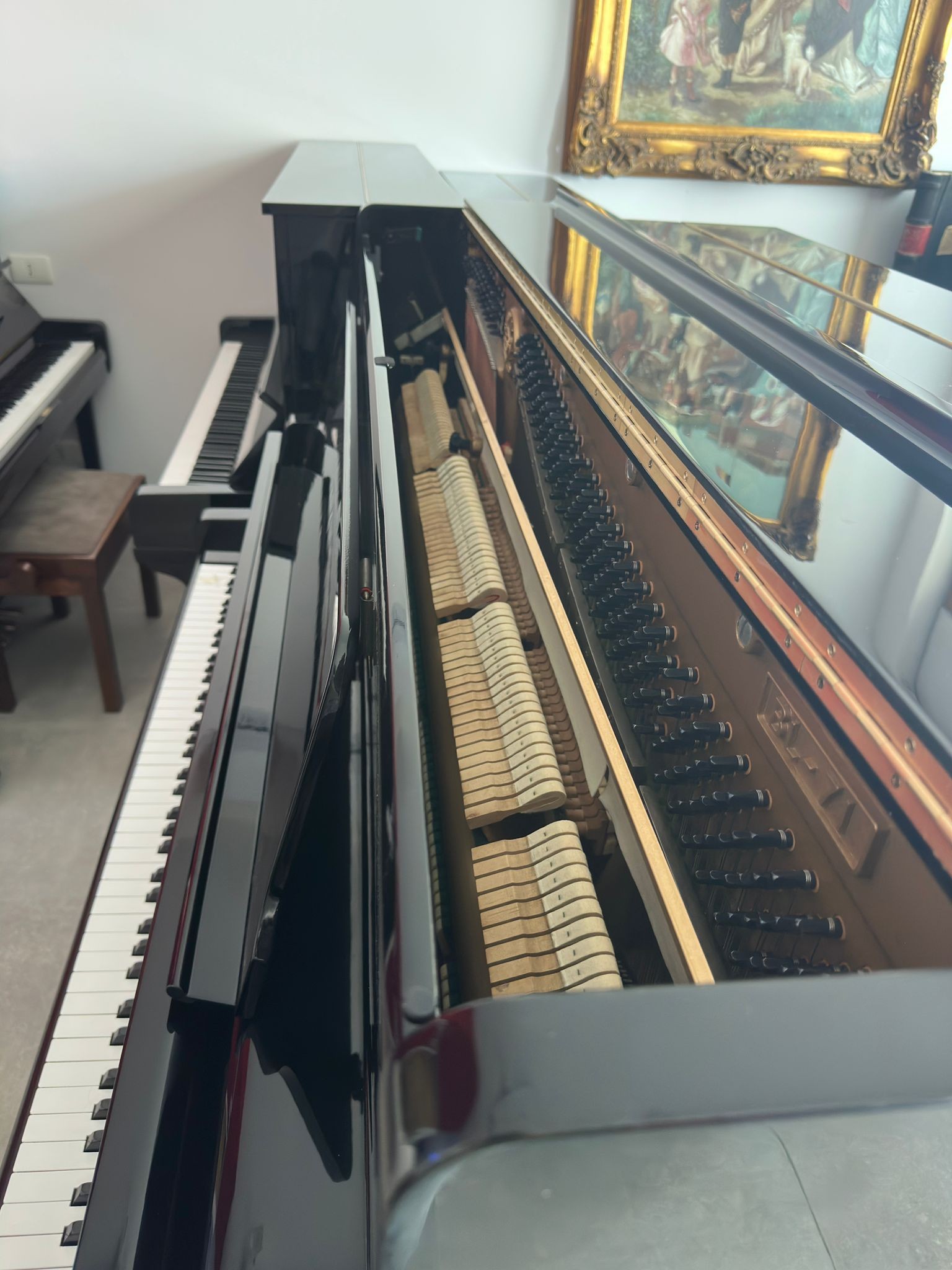 KAWAI BL-71 - Pianoforte Acustico Verticale Top di Gamma - Nero Lucido