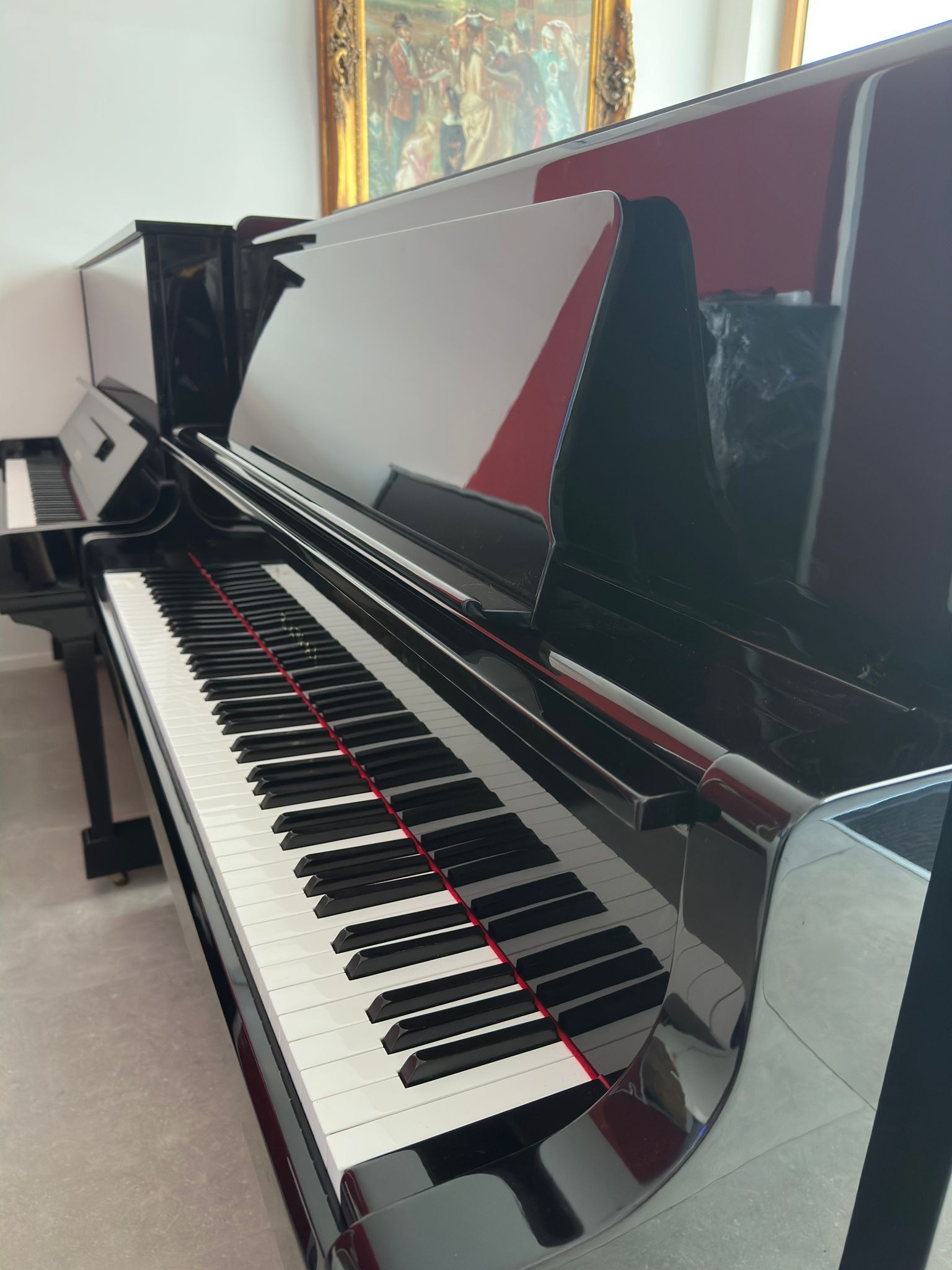 KAWAI BL-71 - Pianoforte Acustico Verticale Top di Gamma - Nero Lucido