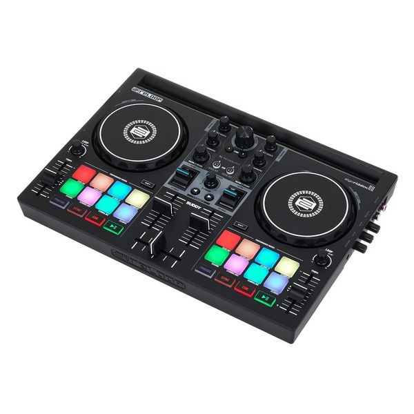 RELOOP Buddy - Controller DJ Compatto a 2 Canali per Algoriddim djay