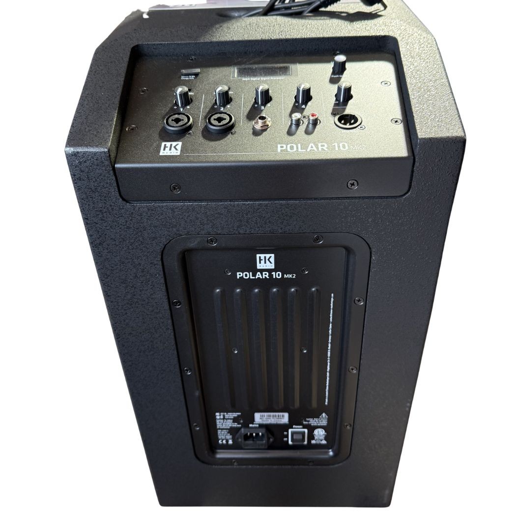 HK AUDIO POLAR 10 MK2 (Coppia) - Sistema Audio a Colonna Attivo 2000W Bluetooth TWS (USATO)