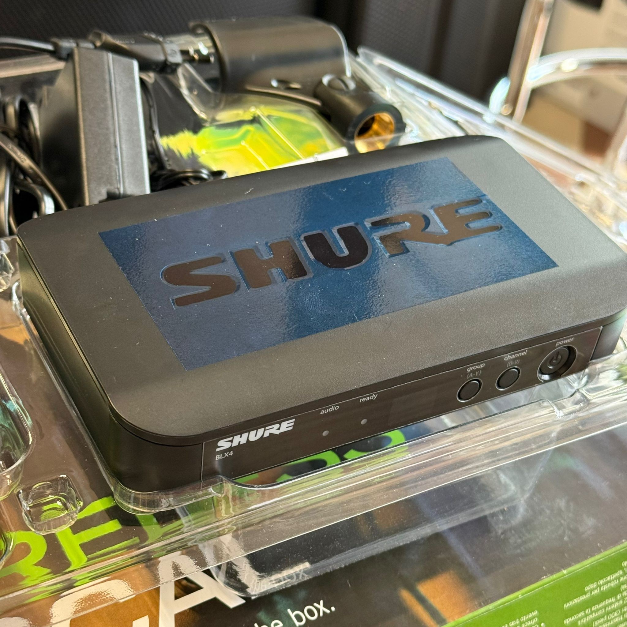 SHURE BLX24E/PG58 - Sistema Palmare Wireless Cardioide per Voce - Usato in Ottime Condizioni