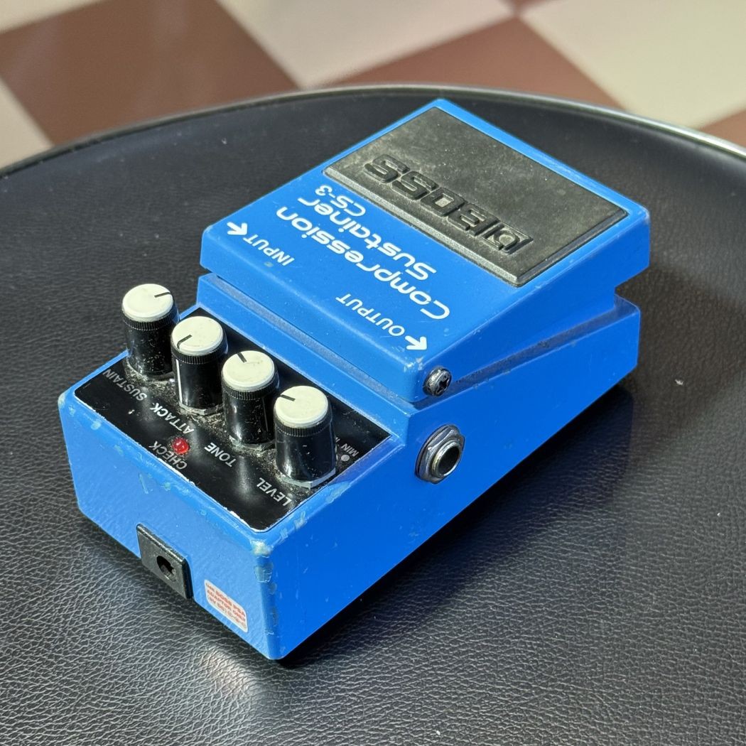 BOSS CS-3 Compression Sustainer - Pedale Compressore per Chitarra e Basso (USATO GARANTITO)