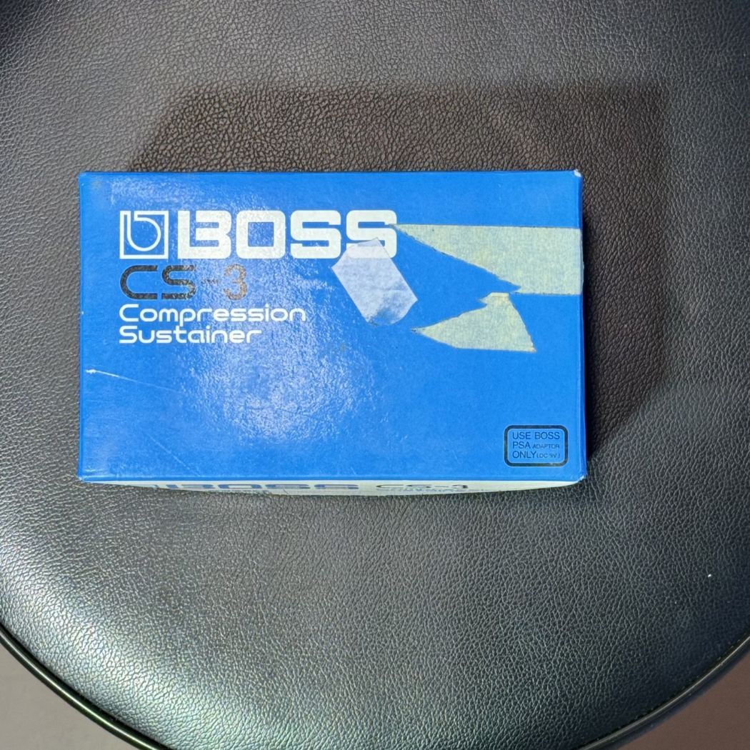 BOSS CS-3 Compression Sustainer - Pedale Compressore per Chitarra e Basso (USATO GARANTITO)