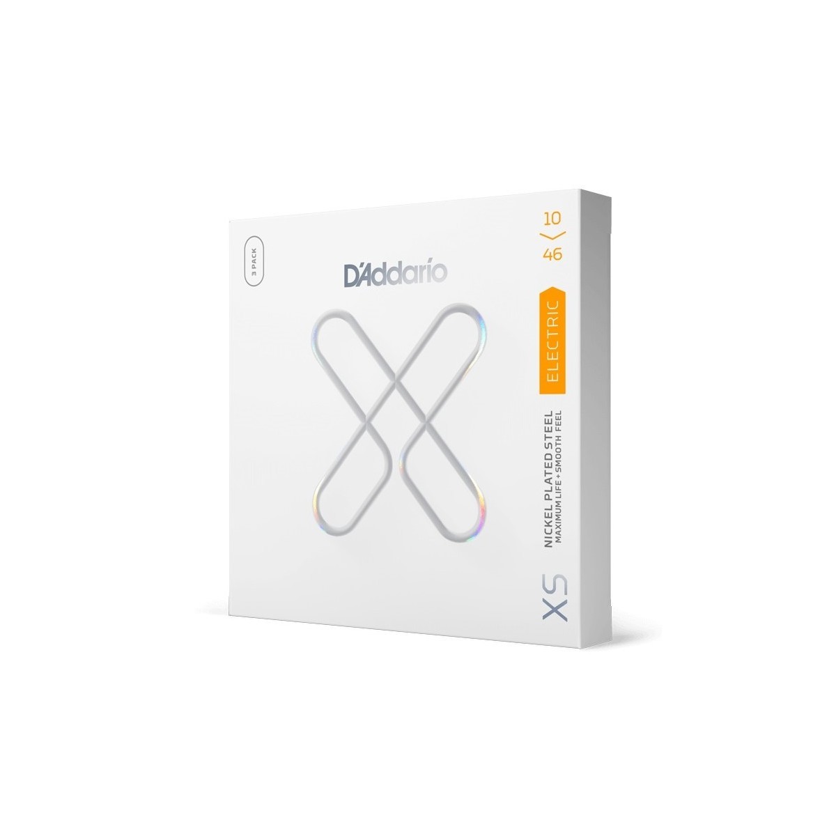 D'ADDARIO XSE1046 3P Pack - Muta Corde Chitarra Elettrica XS Nickel Regular Light (3 Set)