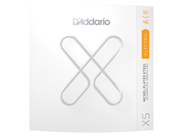 D'ADDARIO XSE1046 - Corde Rivestite per Chitarra Elettrica XS Nickel Regular Light 10-46