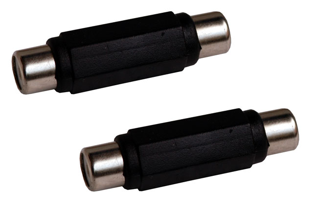 KARMA Coppia adattatori audio RCA f/ RCA m CA 8258