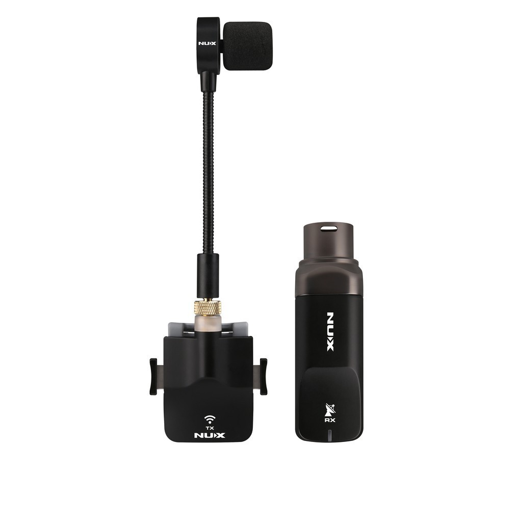 NUX B-6 - Sistema Wireless per Sassofono a 2.4 GHz con Custodia di Ricarica