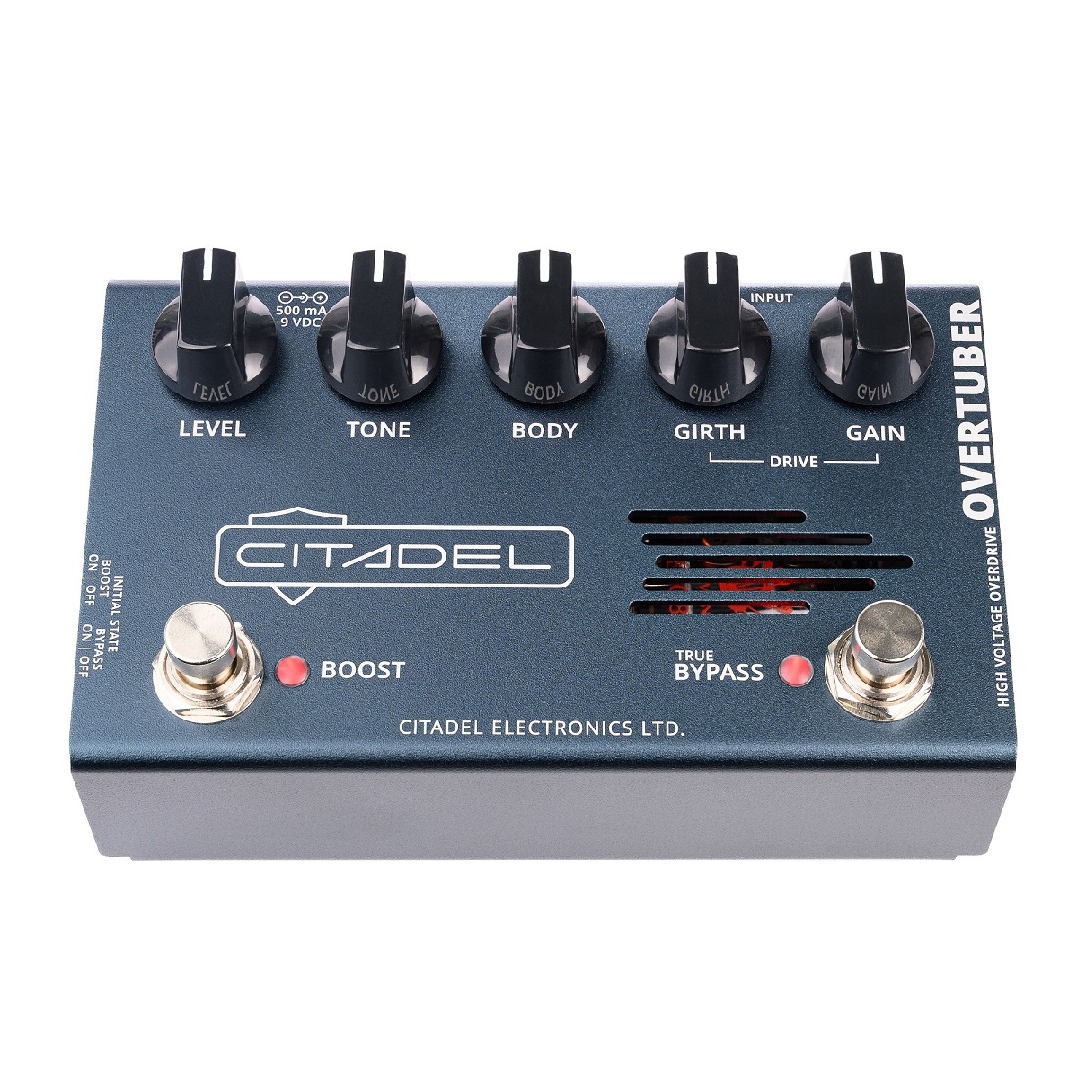 Citadel OVERTUBER - Overdrive ibrido valvolare per chitarra