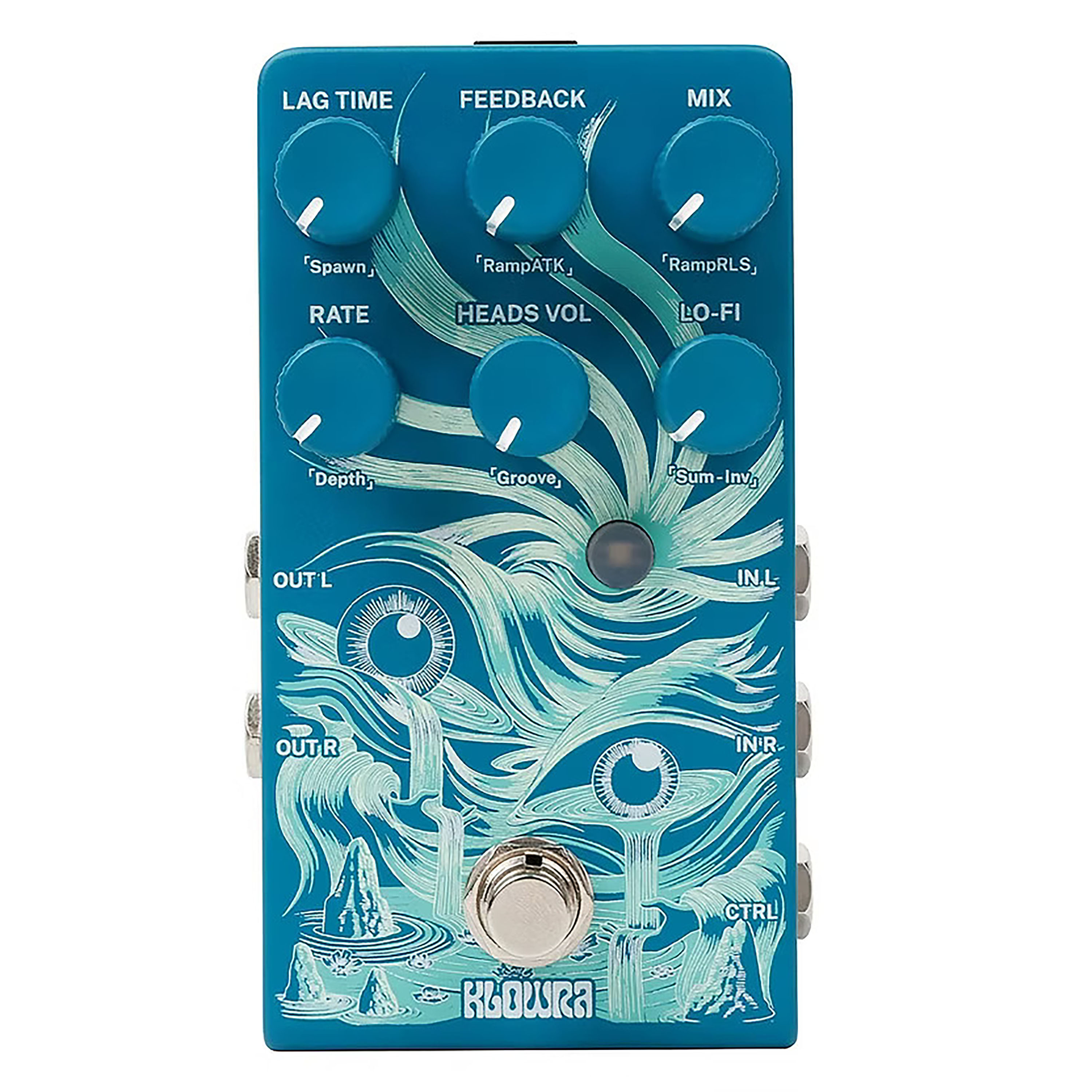 Klowra KBS-05 RILUM DELAY - Pedale simulazione Tape Delay
