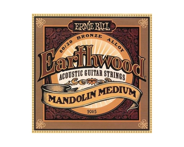 ERNIE BALL ERNIEBALL EARTWOOD MANDOLINO MEDIUM 2065 MUTA PER MANDOLINO