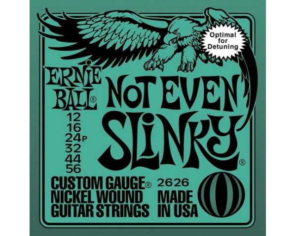 ERNIE BALL NOT EVEN SLINKY 2626 MUTA CHITARRA ELETTRICA 12-56