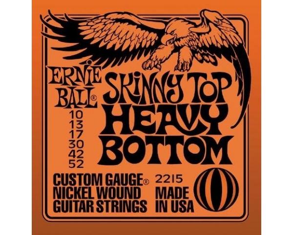 ERNIE BALL ERNIEBALL SKINNY TOP HEAVY BOTTOM 2215 MUTA CHITARRA ELETTRICA