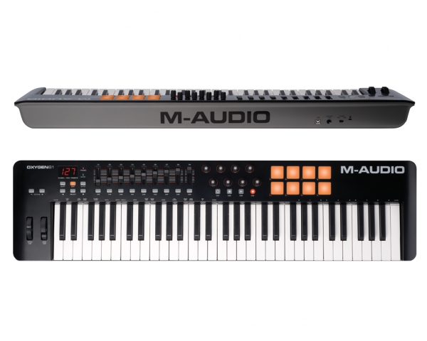 M-AUDIO OXYGEN 61 MK5 MKV MASTER KEYBORD 61 TASTI ( 5TH GEN ) CONTROLLER TASTIERA MIDI USB