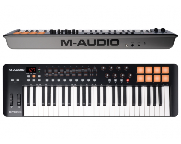M-AUDIO OXYGEN 49 MK5 MKV MASTER KEYBOARD ( 5TH GEN ) TASTIERA MIDI USB 49 TASTI