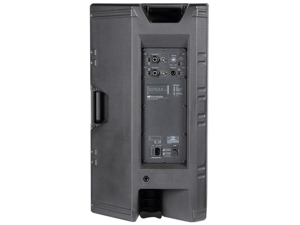 DB TECHNOLOGIES OPERA 15 CASSA ATTIVA 2 VIE WOOFER 15" 600 WATT RMS