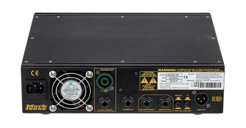 MARK BASS MARKBASS LITTLE MARK 250W BLACK LINE TESTATA PER BASSO